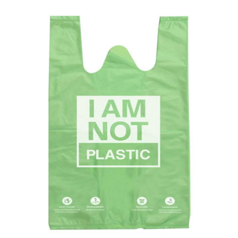Bolsa de plástico degradable